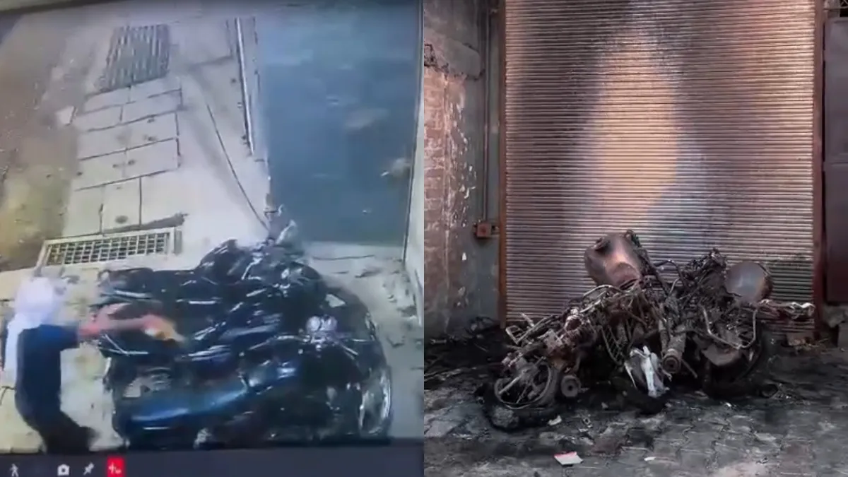 Bike Fire- India TV Hindi