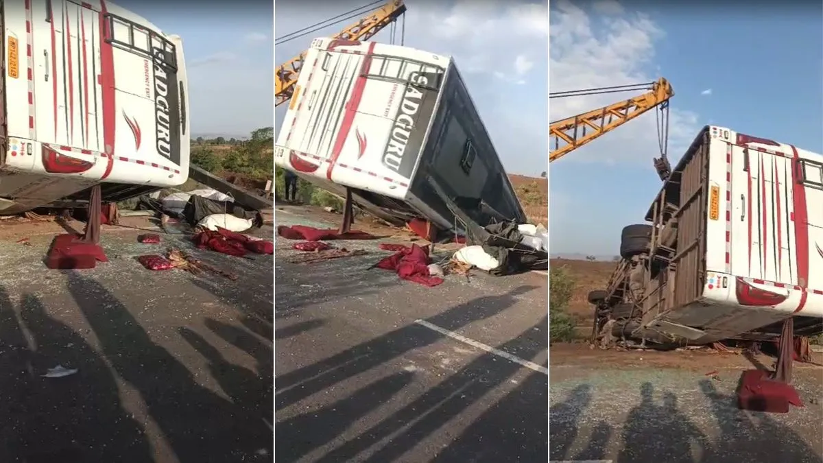 baran sleeper bus accident- India TV Hindi
