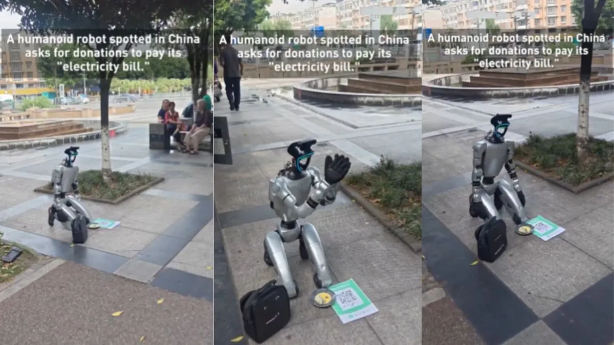 Chinese humanoid robot video, Chinese humanoid robot viral news, humanoid robot, humanoid robot chin- India TV Hindi