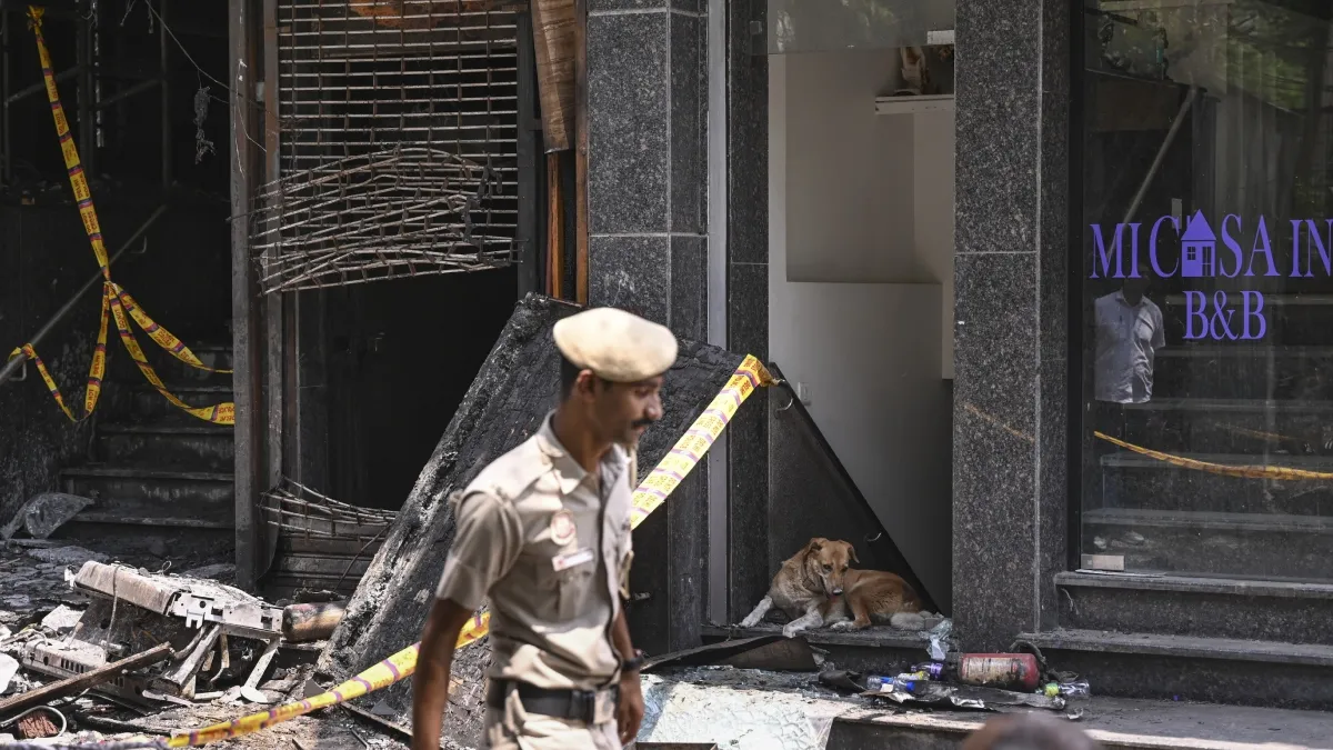 Malviya nagar fire- India TV Hindi