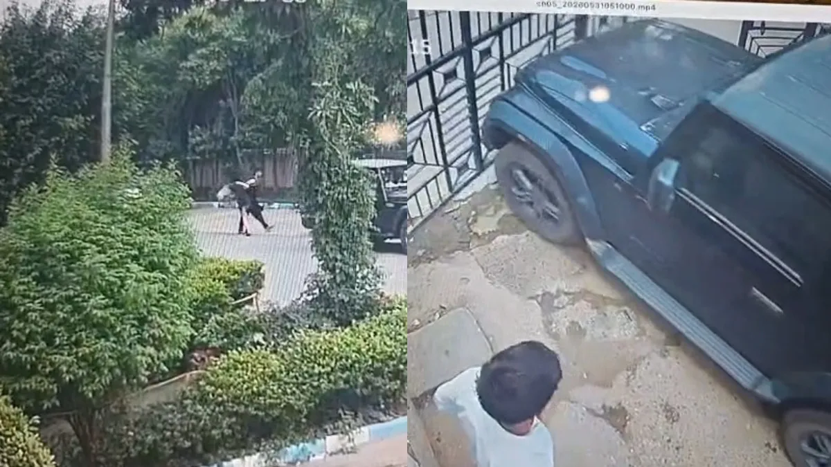 नशे में धुत दिल्ली पुलिस के सिपाही की करतूत CCTV में हुई कैद- India TV Hindi