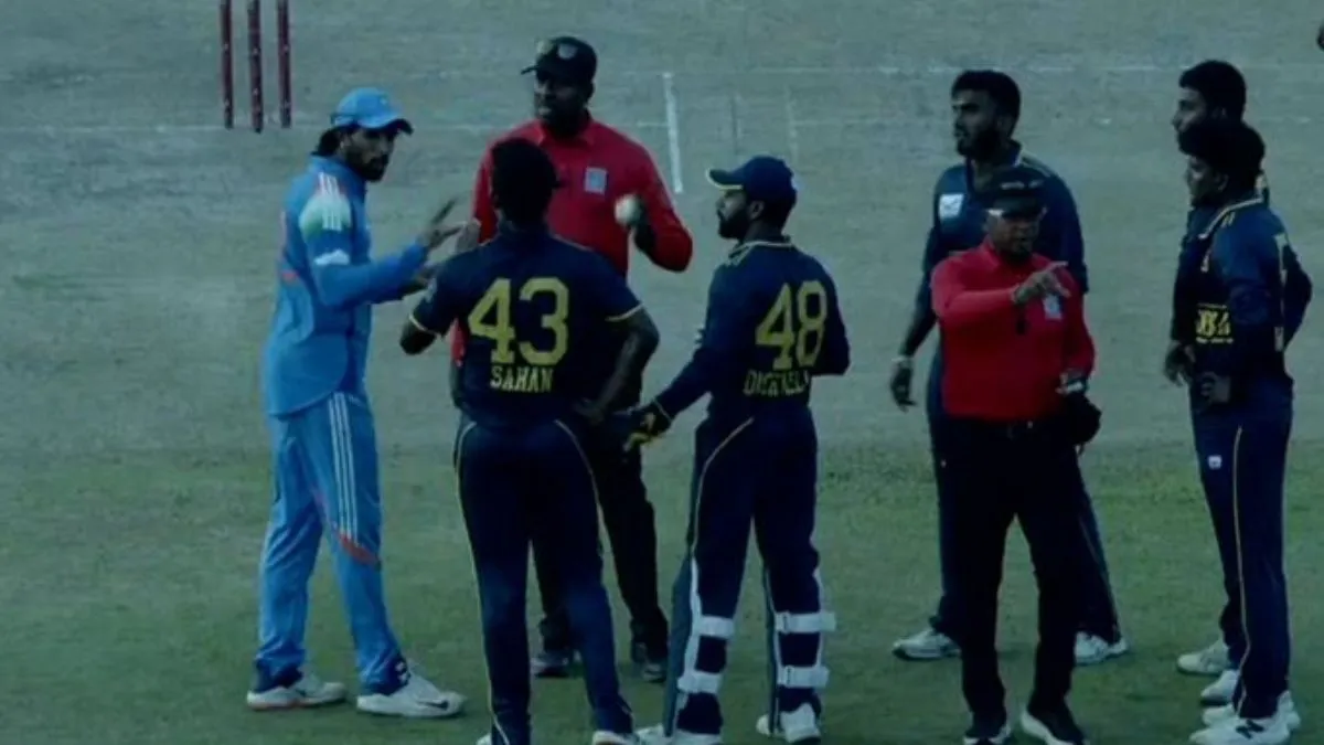 Tilak Varma Arguement With Umpire- India TV Hindi