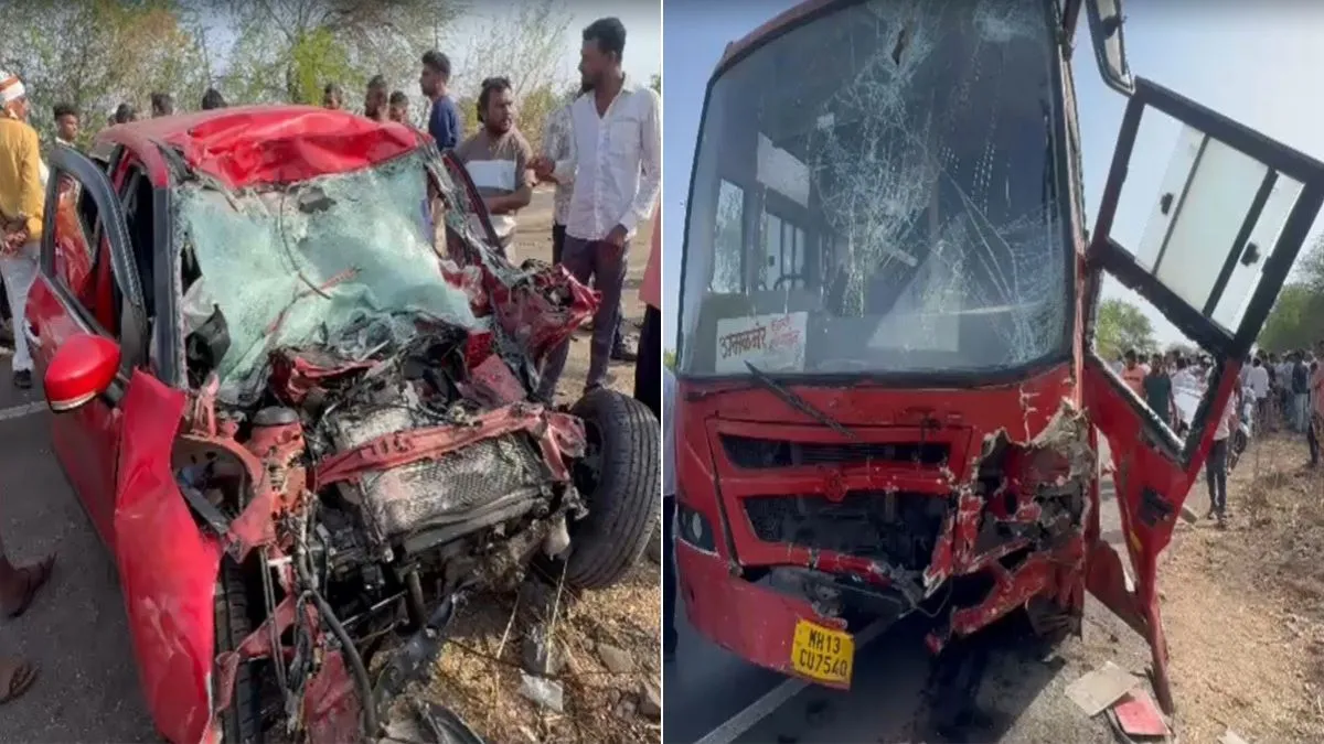 jalgaon triple road accident- India TV Hindi