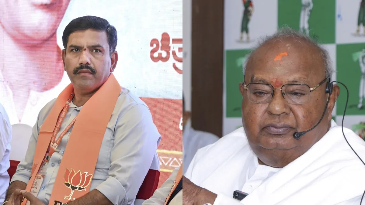 BY vijyendra and HD Deve gowda- India TV Hindi