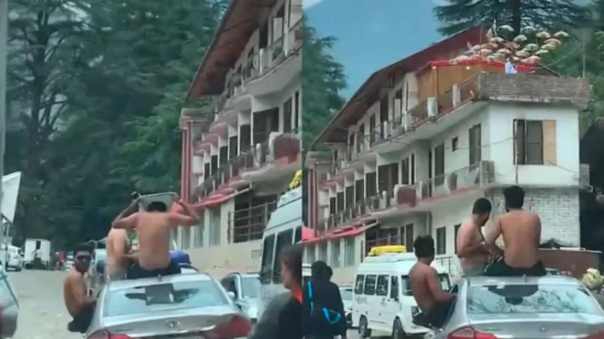 himachal tourists hanging out, tourist video viral, viral video, viral news- India TV Hindi