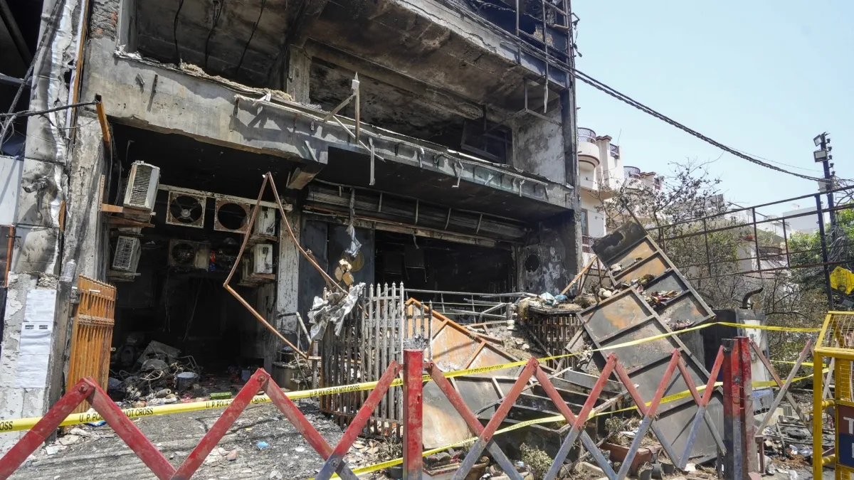 lucknow coaching centre fire- India TV Hindi