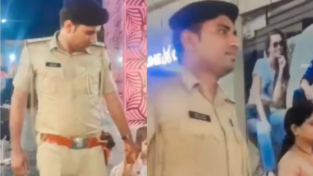 वर्दी में रील बनकर बुरे फंसे थाना प्रभारी- India TV Hindi