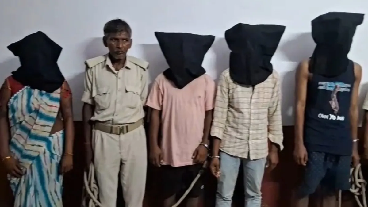 मुजफ्फरपुर के ज्वेलरी लूटकांड में एक महिला समेत चार लोग गिरफ्तार, 33 लाख के गहनों के साथ हथियार भी बरामद