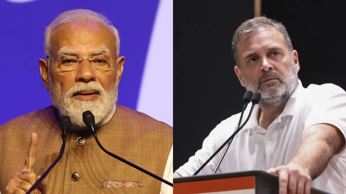 Pm modi Rahul Gandhi- India TV Hindi