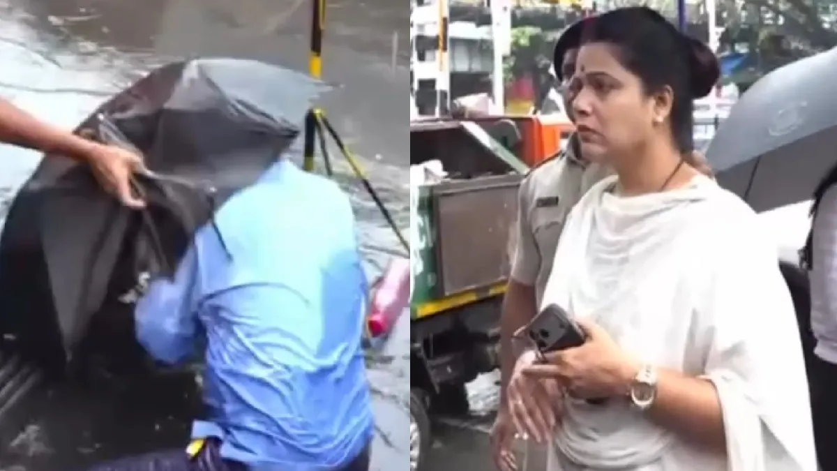 नाले में जा गिरा BMC कर्मचारी- India TV Hindi