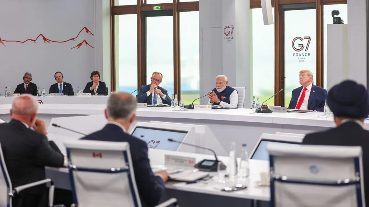 G7 Summit 2026, PM Modi G7 Speech, Global Trust Deficit, India Global South- India TV Hindi