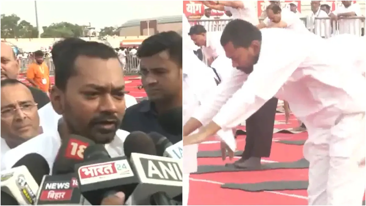 निशांत कुमार ने किया योग- India TV Hindi