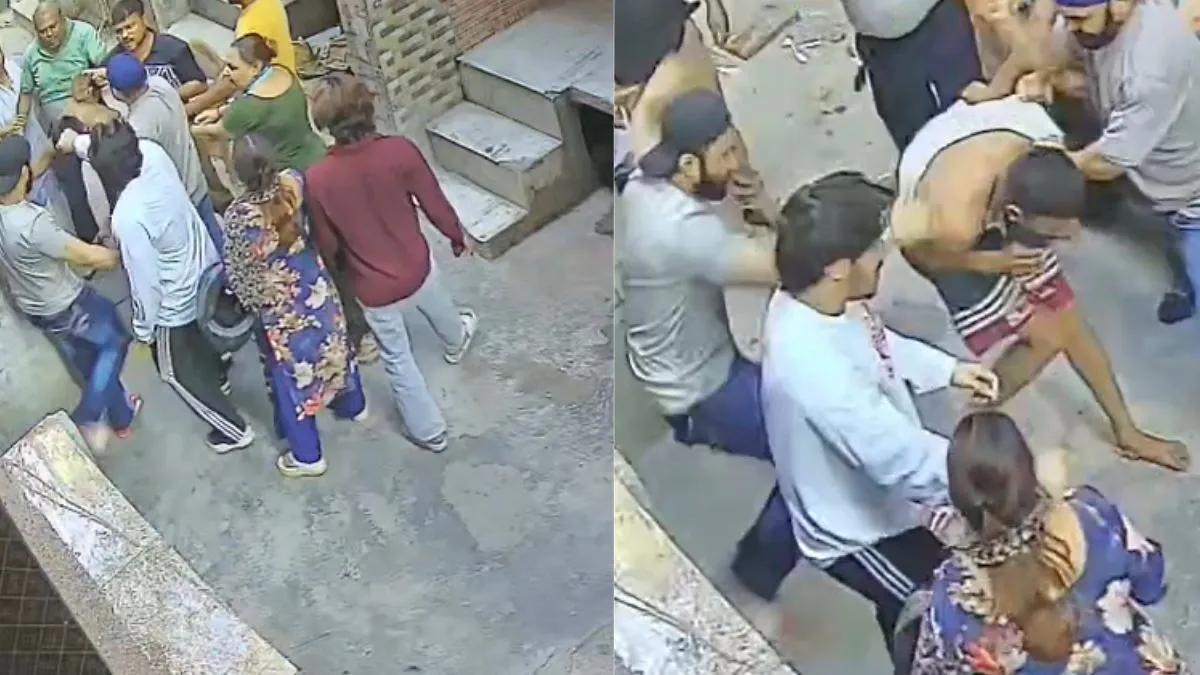 Delhi CCTV Viral Video- India TV Hindi