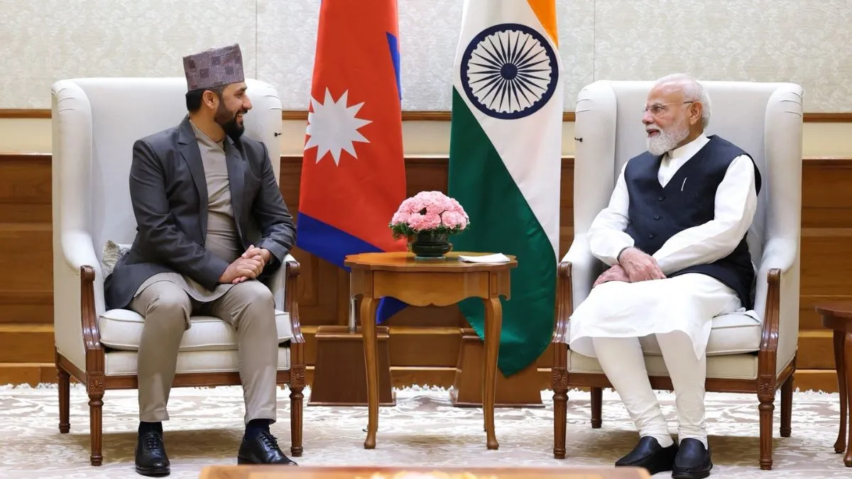 India Nepal Relations, PM Modi Nepal Meeting, Rabi Lamichhane India Visit, Nepal Ruling Party Chairm- India TV Hindi