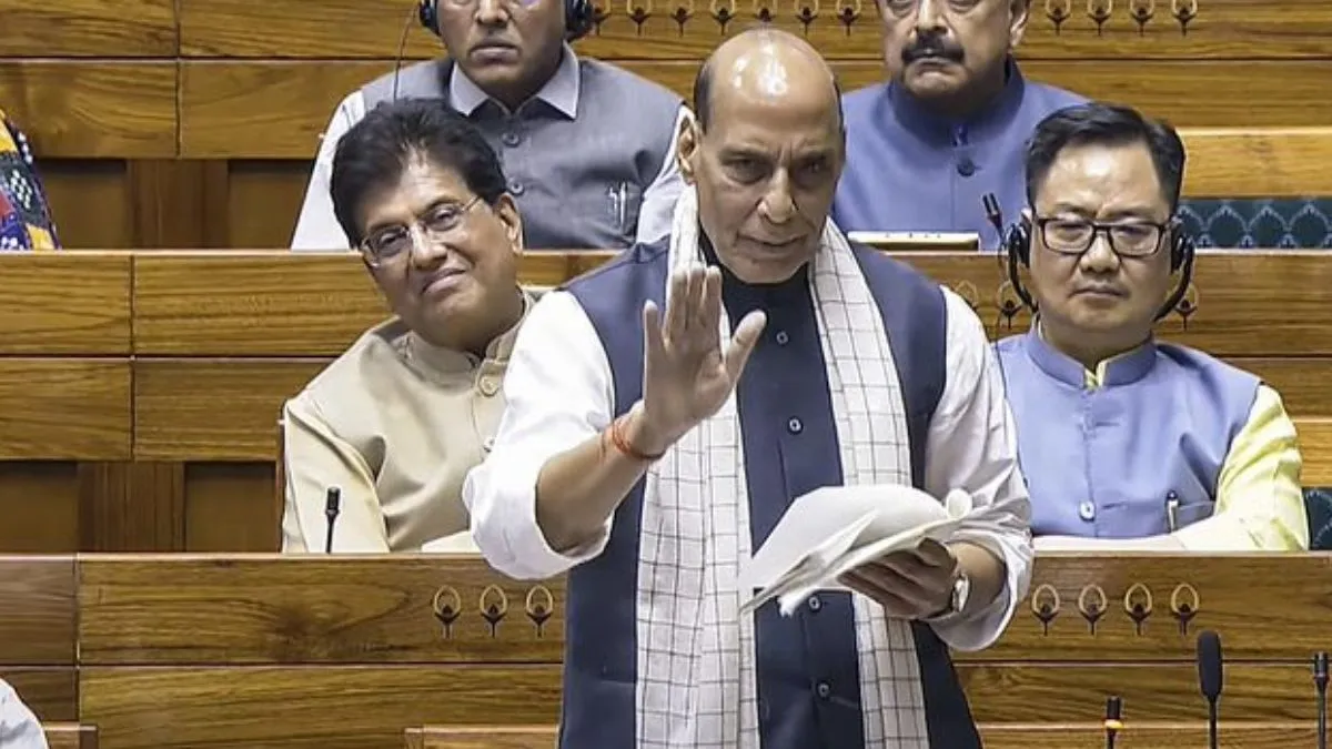Raksha Mantri parliamentary speech clarification- India TV Hindi