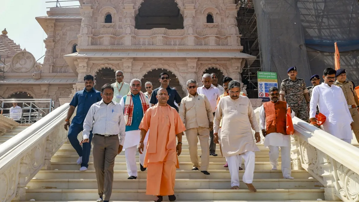 राम मंदिर में दर्शन-पूजन करेंगे सीएम योगी- India TV Hindi