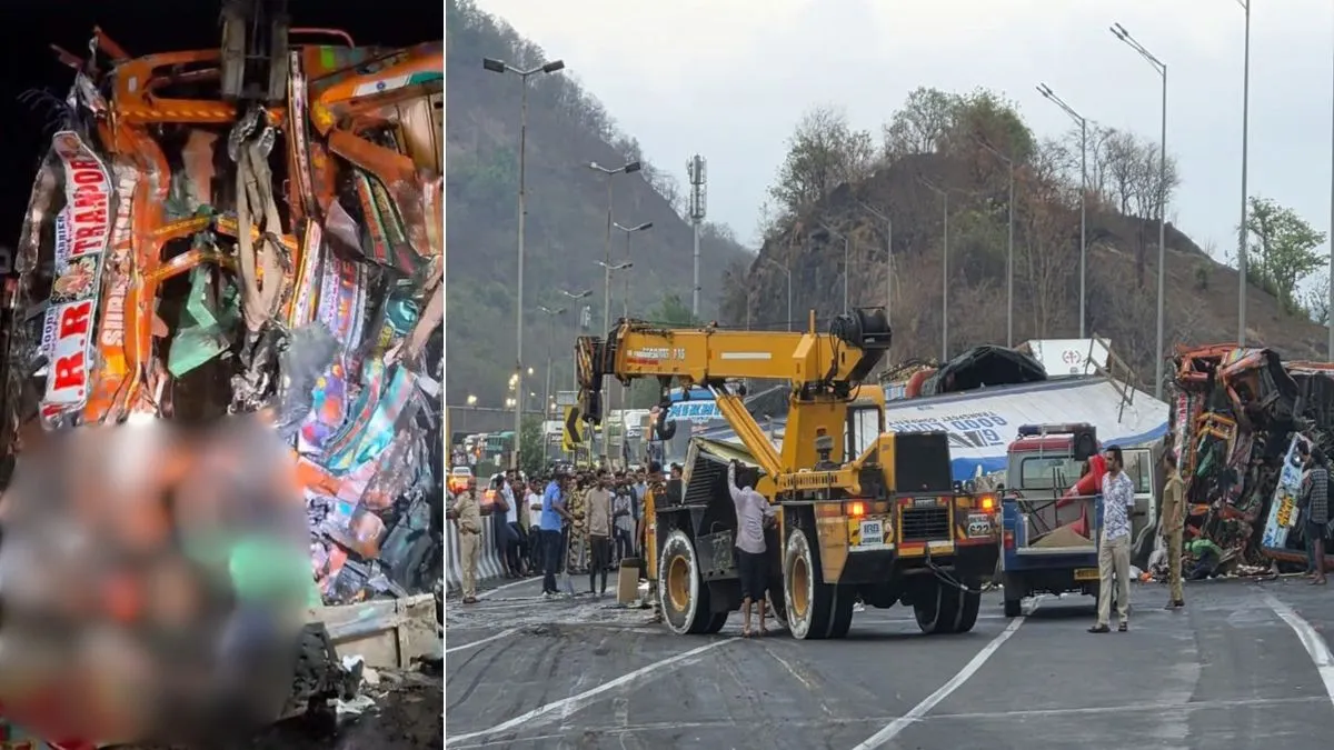 mumbai pune expressway road accident- India TV Hindi