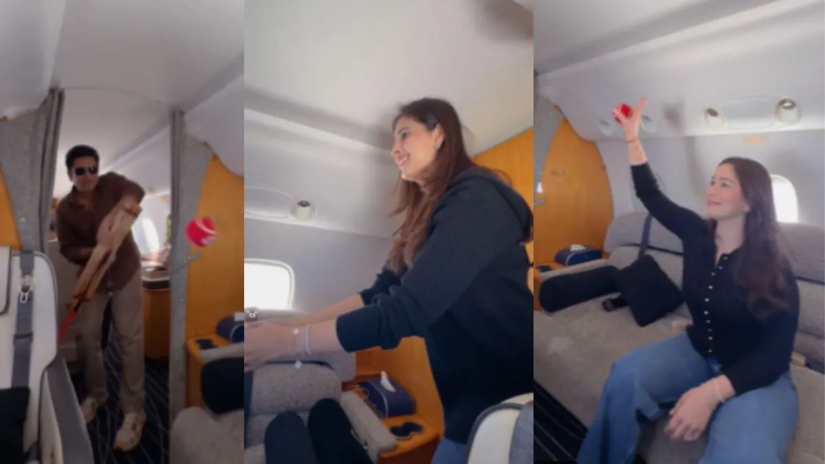 Sachin Tendulkar Cricket Video, Sachin Tendulkar Playing Cricket in Airplane, Sachin Tendulkar, Sach- India TV Hindi
