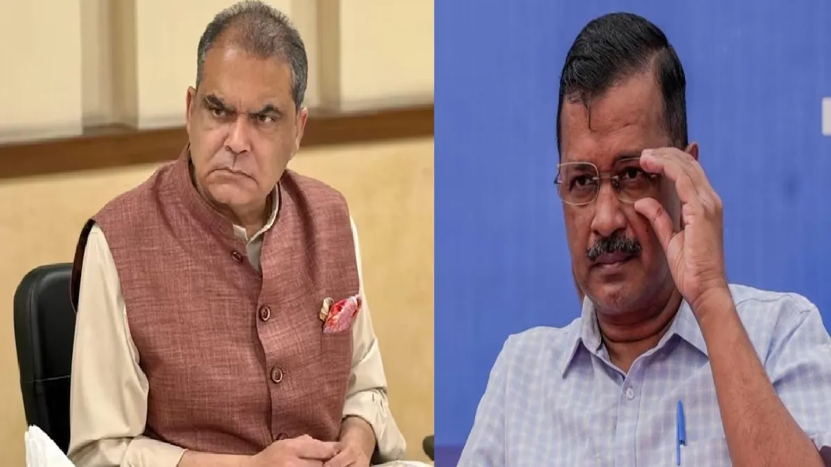 पंजाब के मंत्री संजीव अरोड़ा और AAP के राष्ट्रीय संयोजक अरविंद केजरीवाल- India TV Hindi