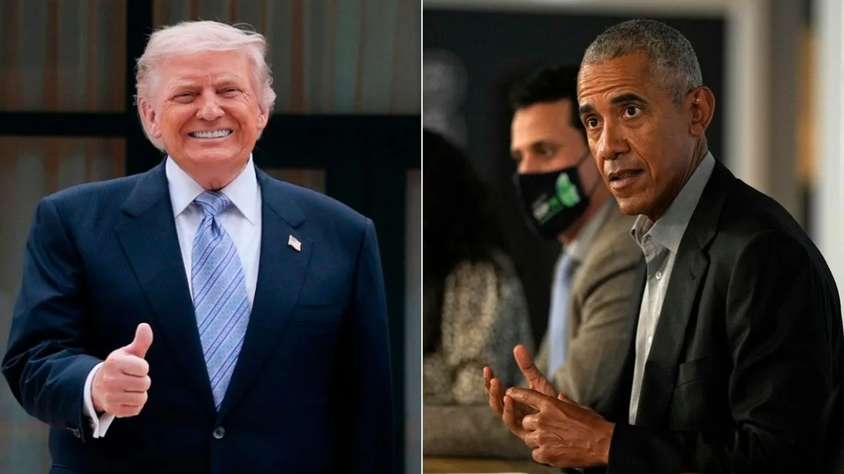 donald trump barack obama- India TV Hindi