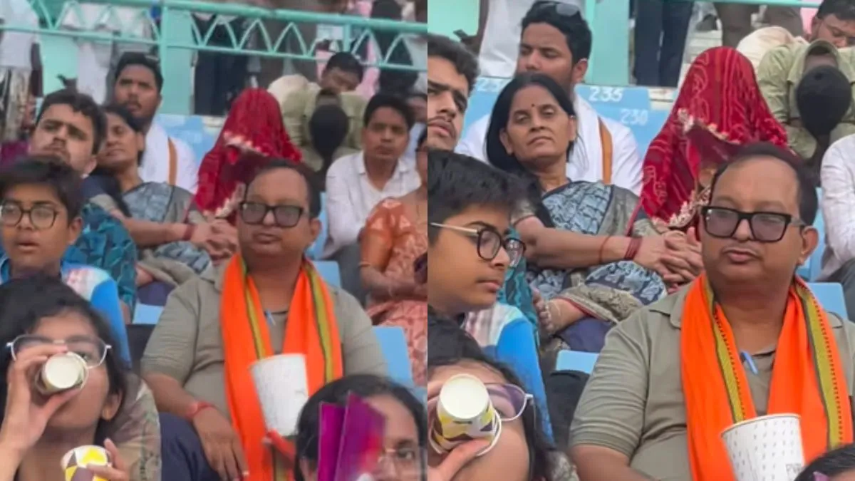 मैच देखने गई बहू सोशल मीडिया पर हो गई वायरल, Video देख लोगों ने भी किया रिएक्ट