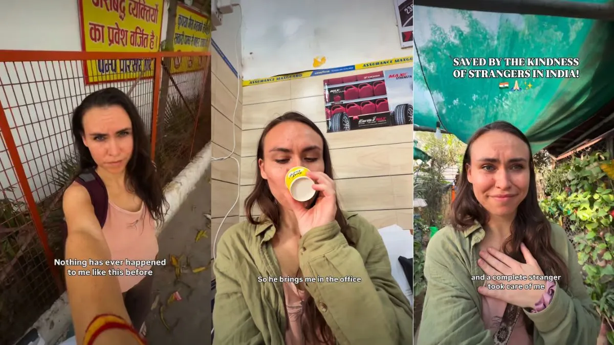 American Woman Video, US Woman in India, American woman in delhi, America, delhi - India TV Hindi