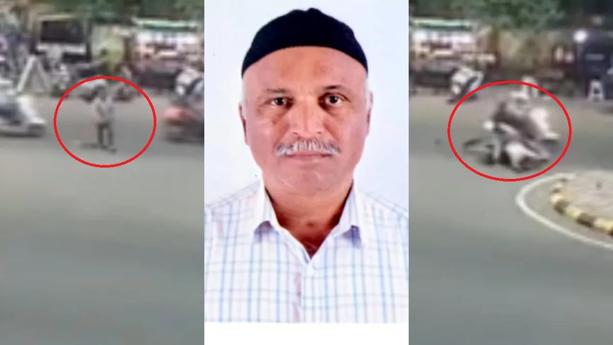 बाइक की टक्कर से हवा में उछलकर गिरे बुजुर्ग, मौत- India TV Hindi