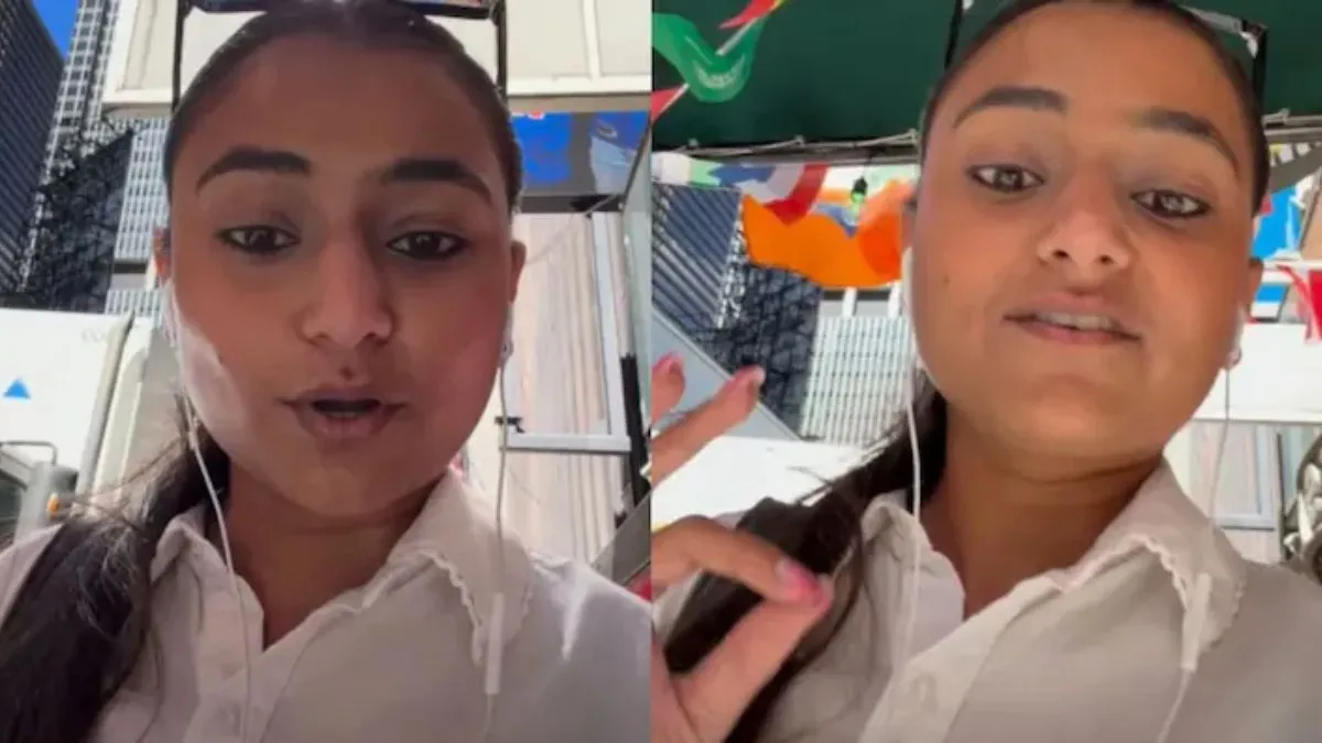 new york woman video, viral video, viral news in hindi, viral news hindi, india tv- India TV Hindi