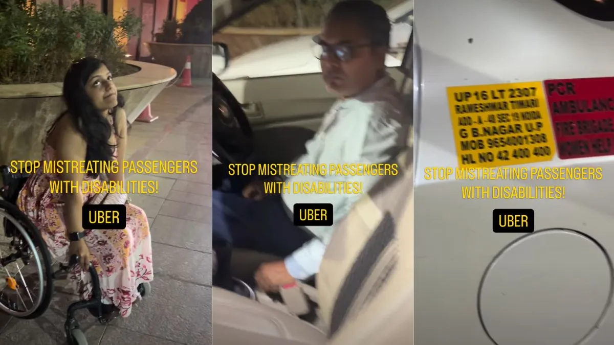 cab driver denied to drop diabled woman, Uber Cab Driver Case Noida, Uber, Viral News, Viral new in - India TV Hindi