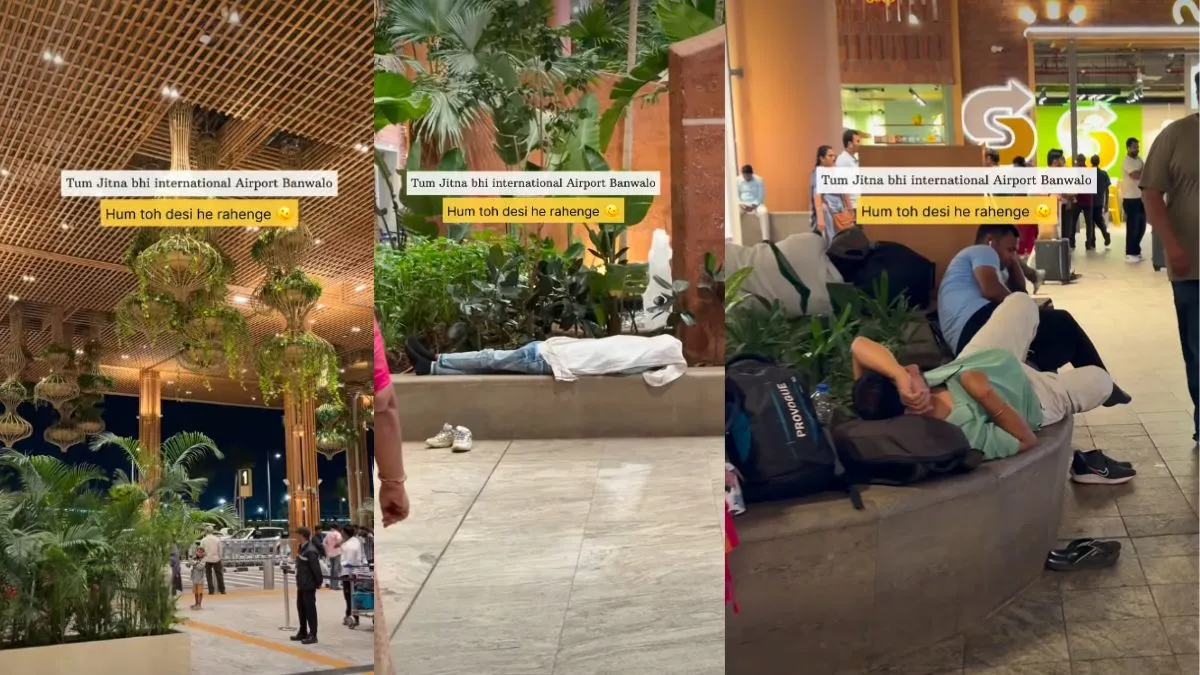 Bengaluru airport video viral, Bengaluru airport video, aaj ka viral video, viral video, viral news,- India TV Hindi