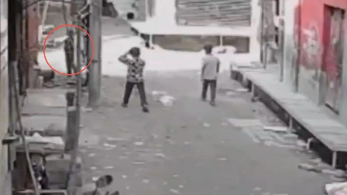 CCTV Imager of the incident.- India TV Hindi