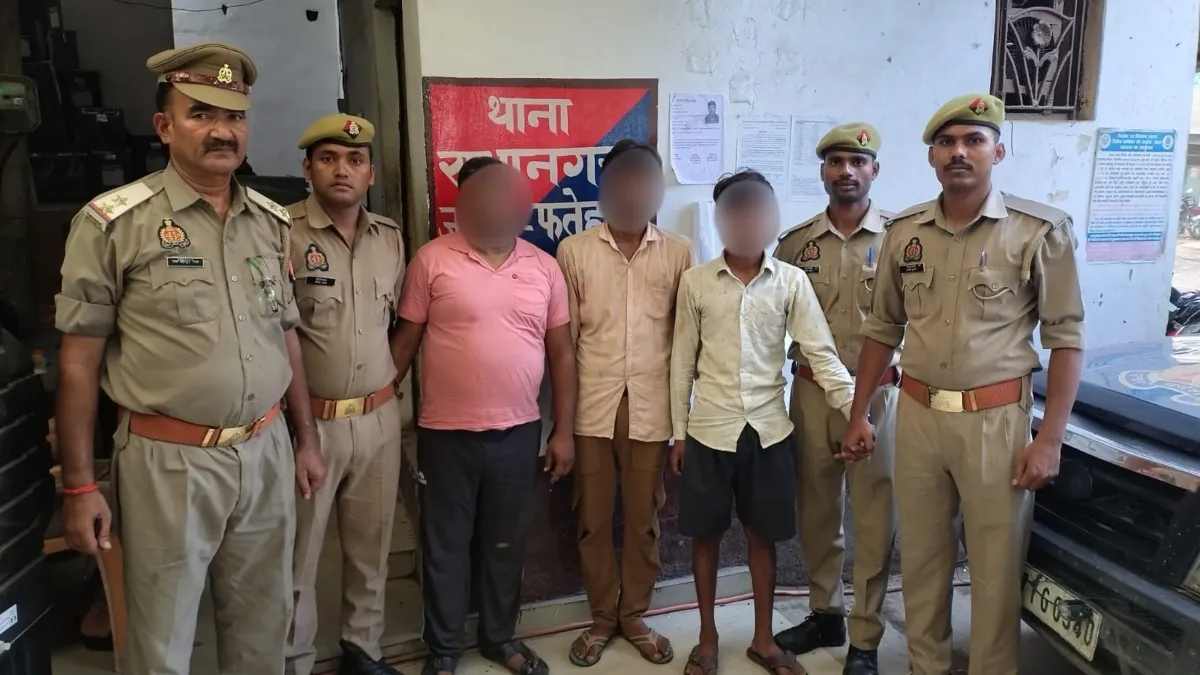 पुलिस की गिरफ्त में आरोपी।- India TV Hindi