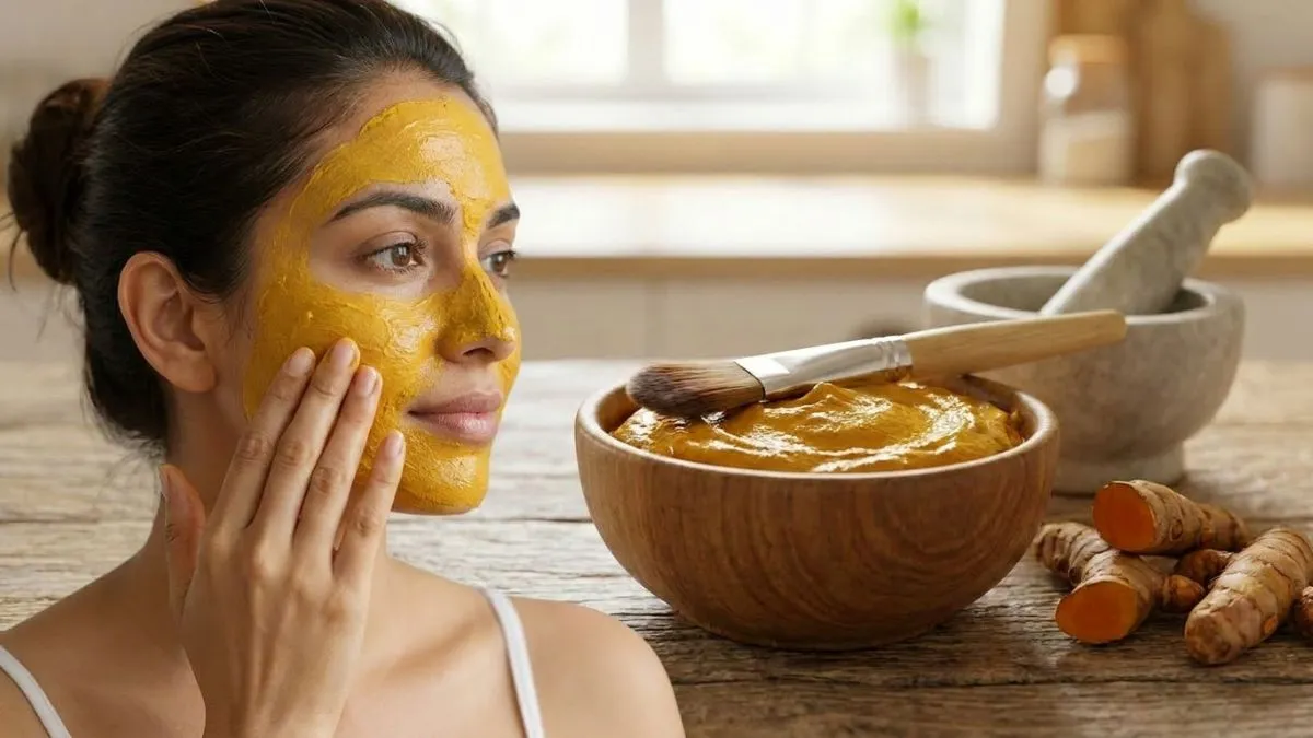 बिना खर्चे के भी आप पा सकती हैं ग्लोइंग त्वचा, हल्दी से बने ये फेस पैक करें ट्राय - India TV Hindi