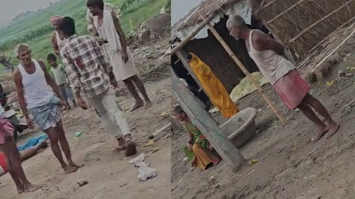 आर्मी जवान और पिता की गोली मारकर हत्या, लाइव वारदात की तस्वीर आई सामने- India TV Hindi