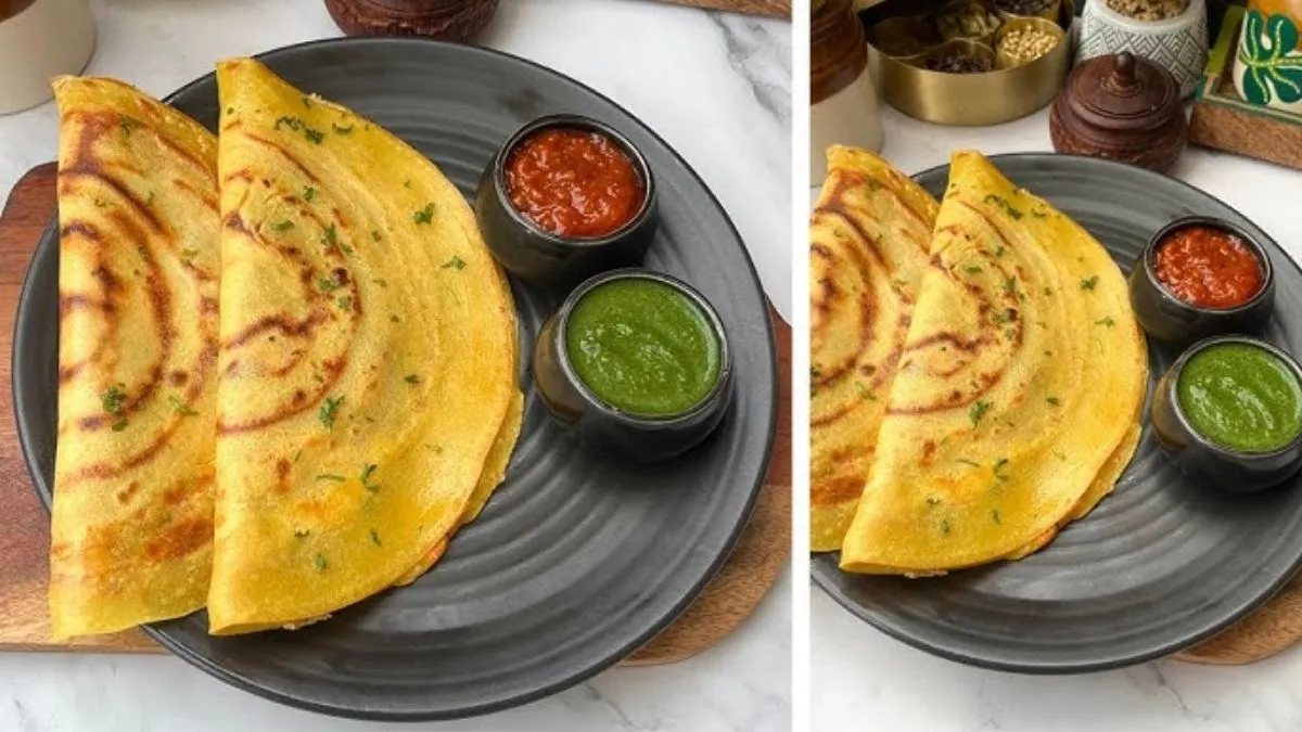 नाश्ते में बनाएं सुपर टेस्टी एंड हेल्दी बेसन पनीर स्टफ्ड चीला, नोट करें रेसिपी- India TV Hindi