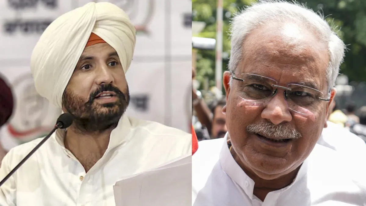 Amrinder Singh Raja Warring bhupesh baghel- India TV Hindi