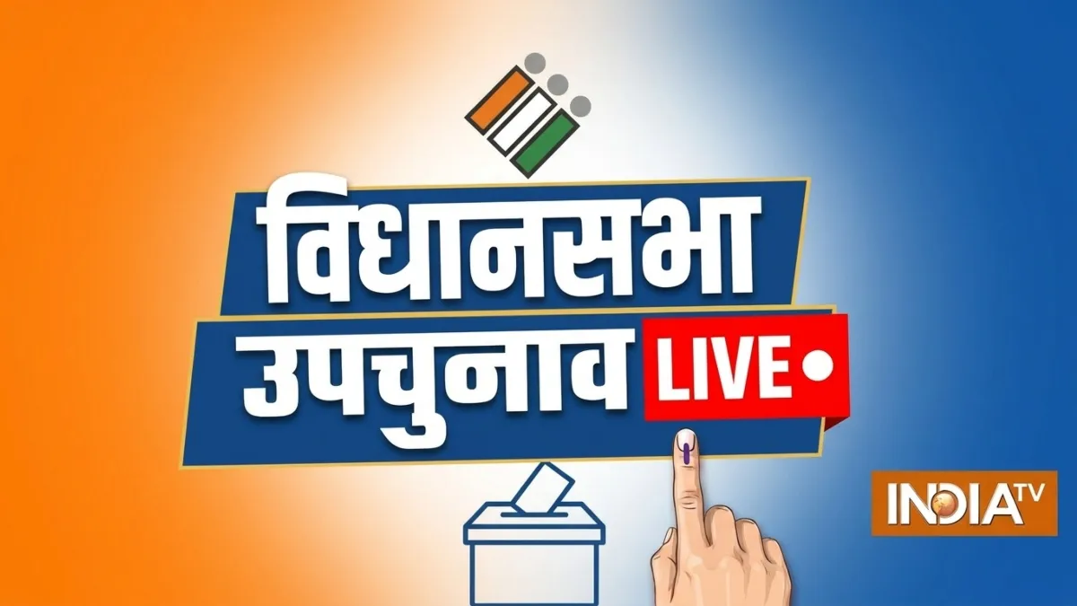 तीन विधानसभा सीटों पर उपचुनाव के लिए वोटिंग चल रही है।- India TV Hindi