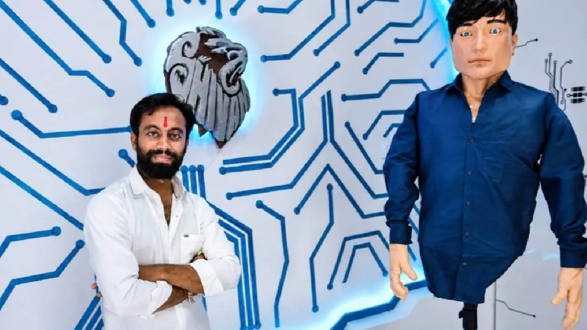 डिंडौरी के युवा ने घर के कमरे को बनाया एआई लैब, तैयार किया बहुभाषी ह्यूमनॉइड रोबोट