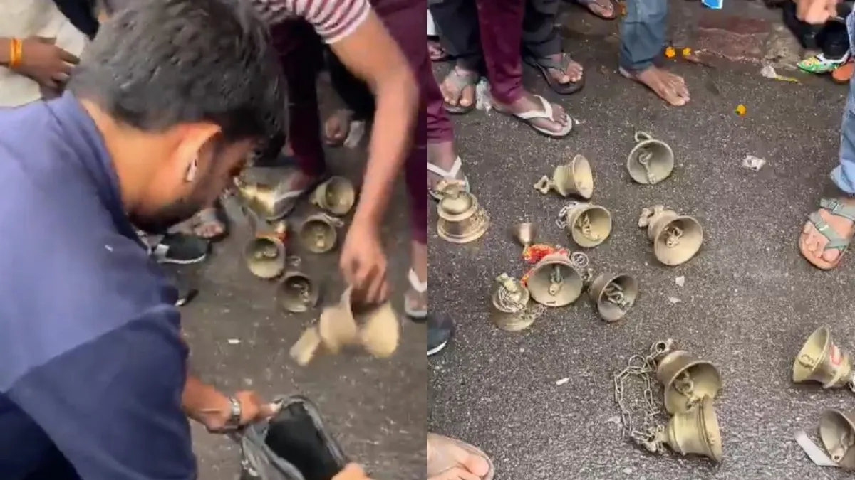 बुद्धेश्वर मंदिर में घंटा चोरी के आरोप में सेवादार गिरफ्तार- India TV Hindi