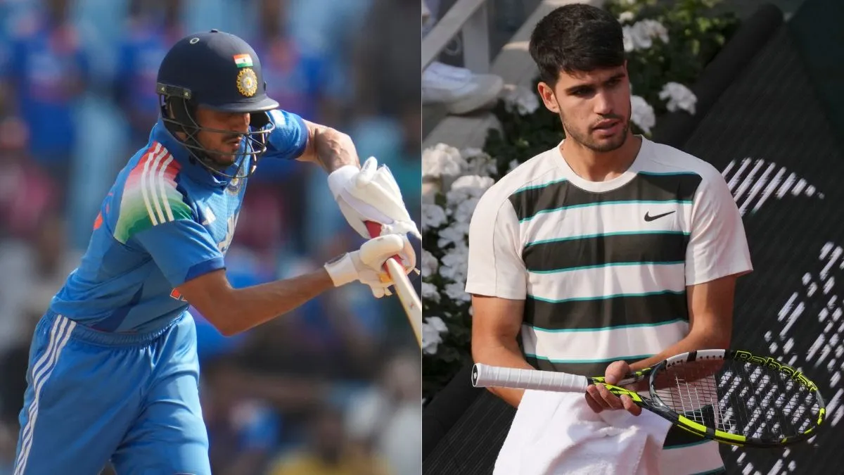 Shubman Gill & Carlos Alcaraz- India TV Hindi