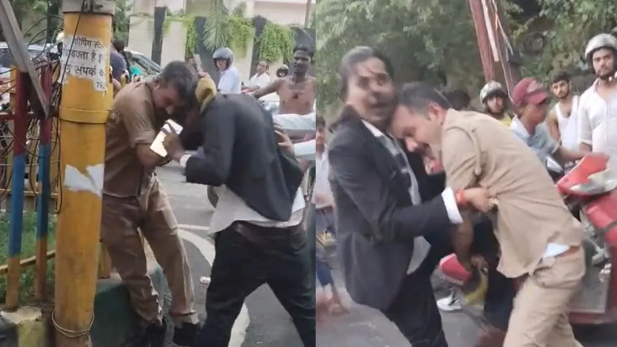 Kanpur lawyer police clash- India TV Hindi
