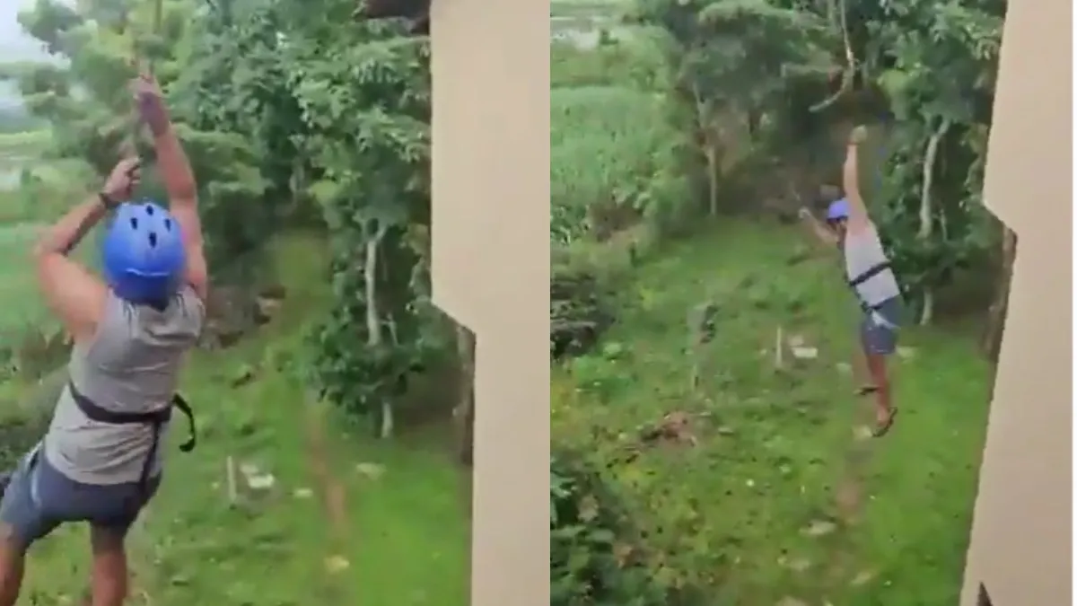 karnataka zip line accident- India TV Hindi