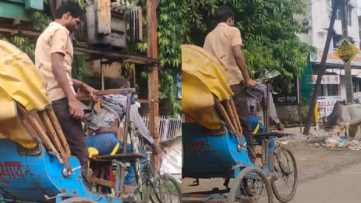  चप्पल और छाते से सरेआम पीटा- India TV Hindi