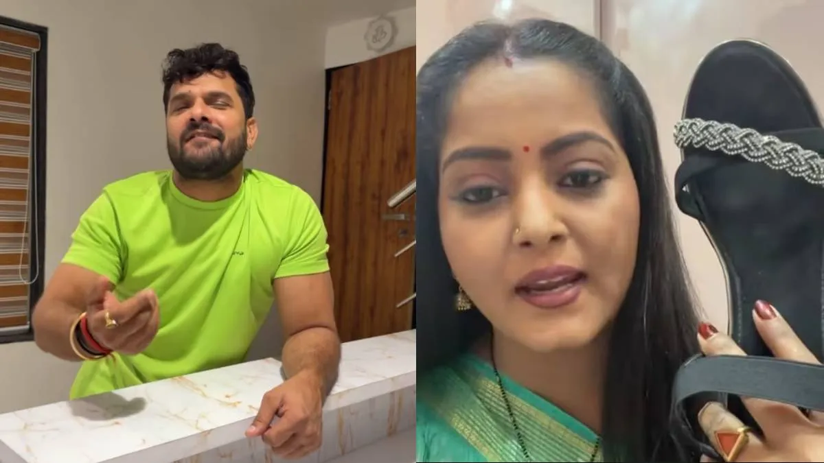 khesari lal yadav anjana sharma- India TV Hindi