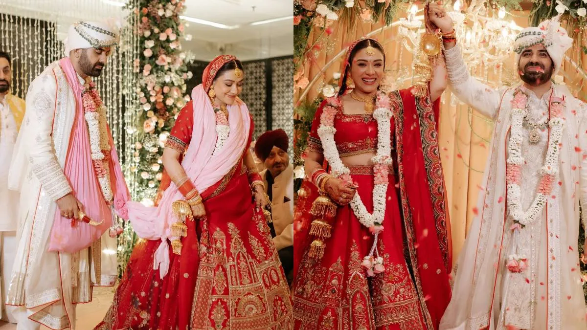 'ये काली काली आंखें' की 'पूर्वा' आंचल सिंह ने की शादी, सुर्ख लाल जोड़े में बनीं दुल्हन, शेयर कीं वेडिंग फोटोज