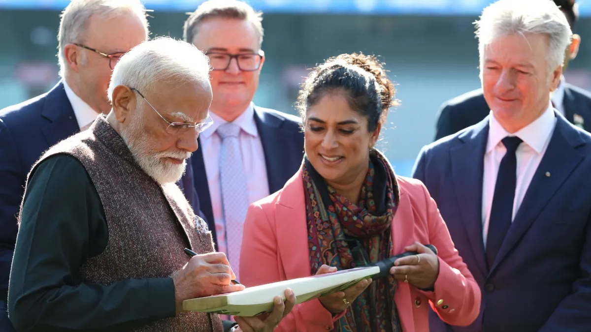 PM Modi With Australian Cricket Team Players- India TV Hindi