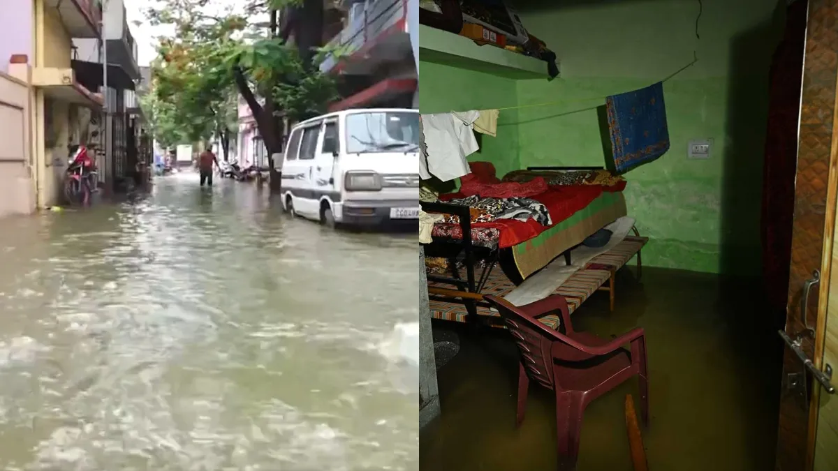 Raipur Waterlodging- India TV Hindi