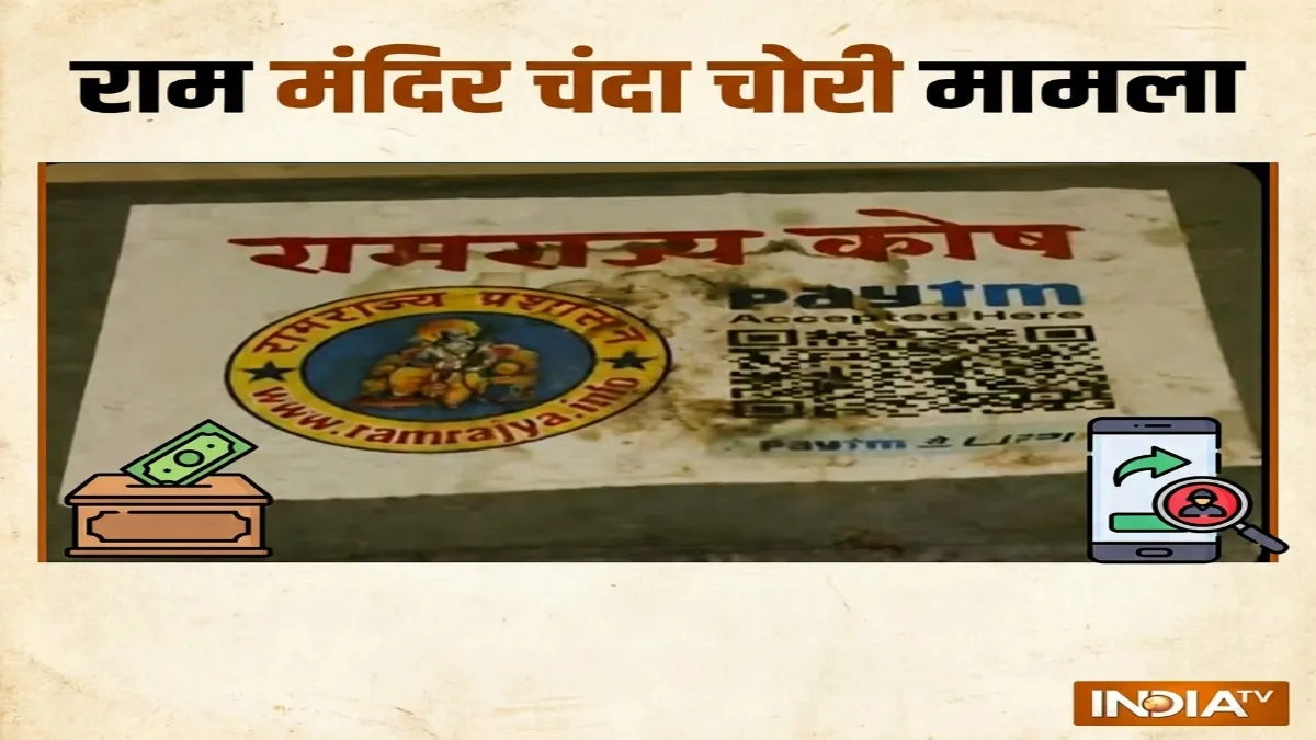 राम मंदिर चंदा चोरी मामला- India TV Hindi