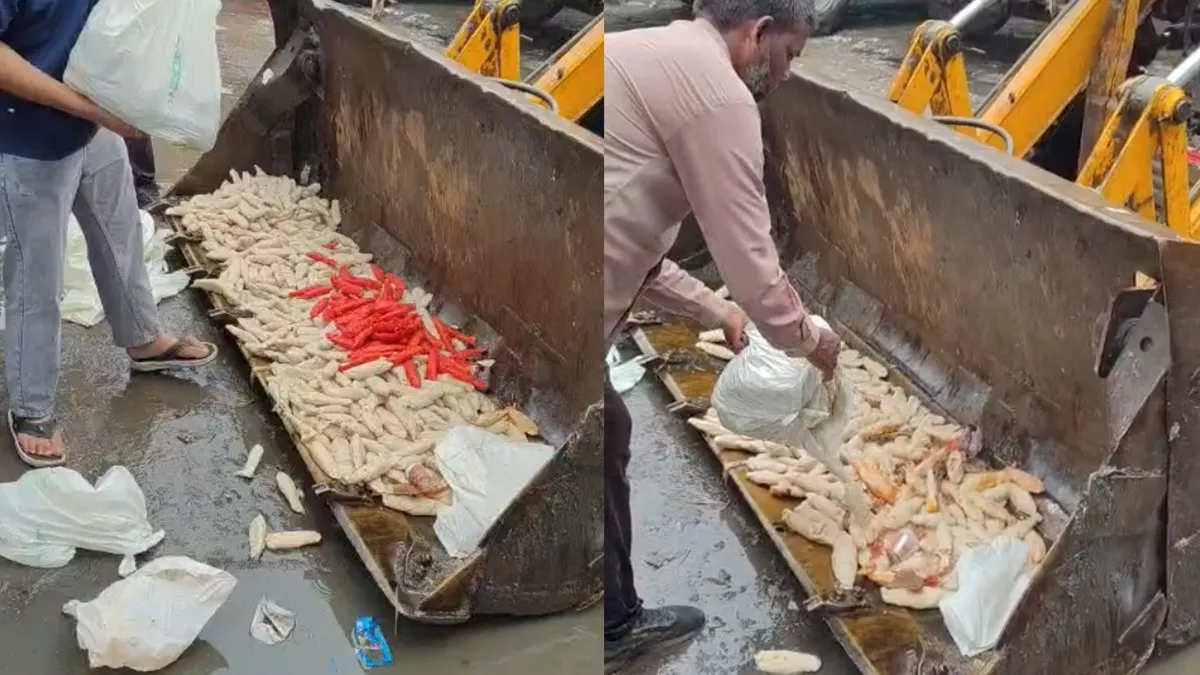 200 KG सोया चाप किया गया नष्ट- India TV Hindi