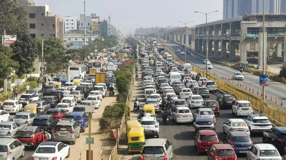 Delhi traffic- India TV Hindi